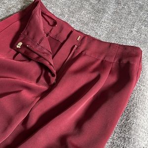 Burgundy Dress Pants